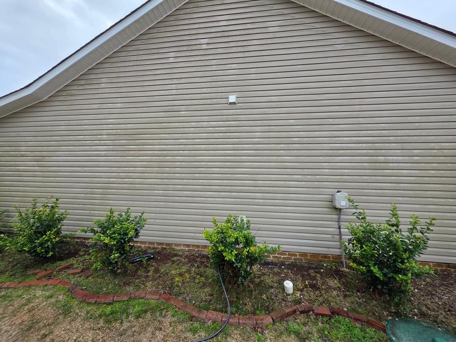 House before soft washing